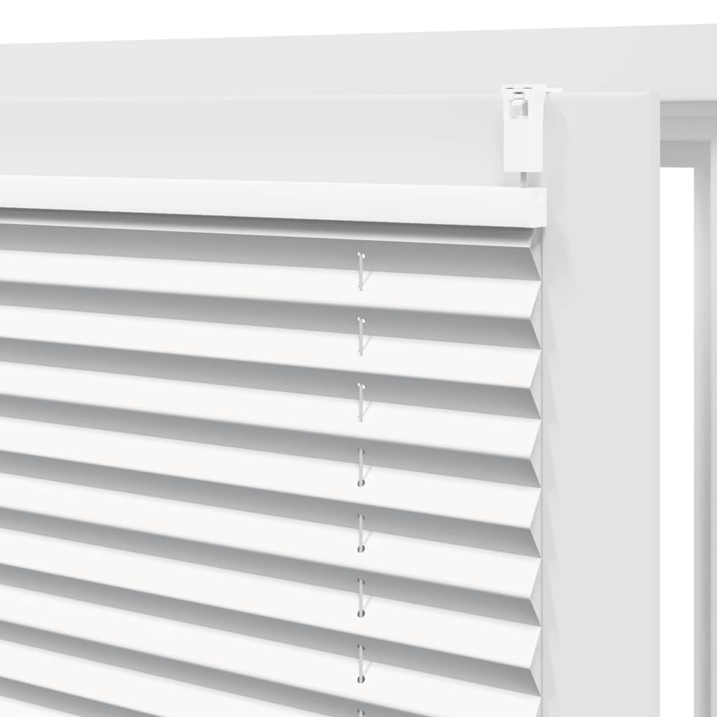 Tenda plissè 100x200cm bianca vidaXL - 7