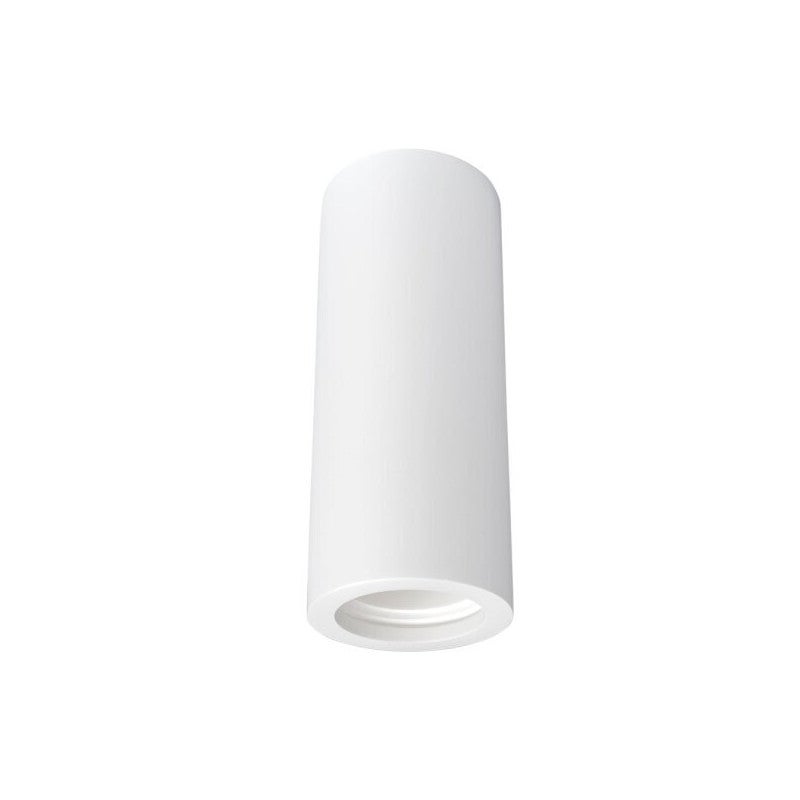 Lampada da soffitto rotondo della superficie - GU10 - Bianco - 10W max - Ø70x170mm - 3