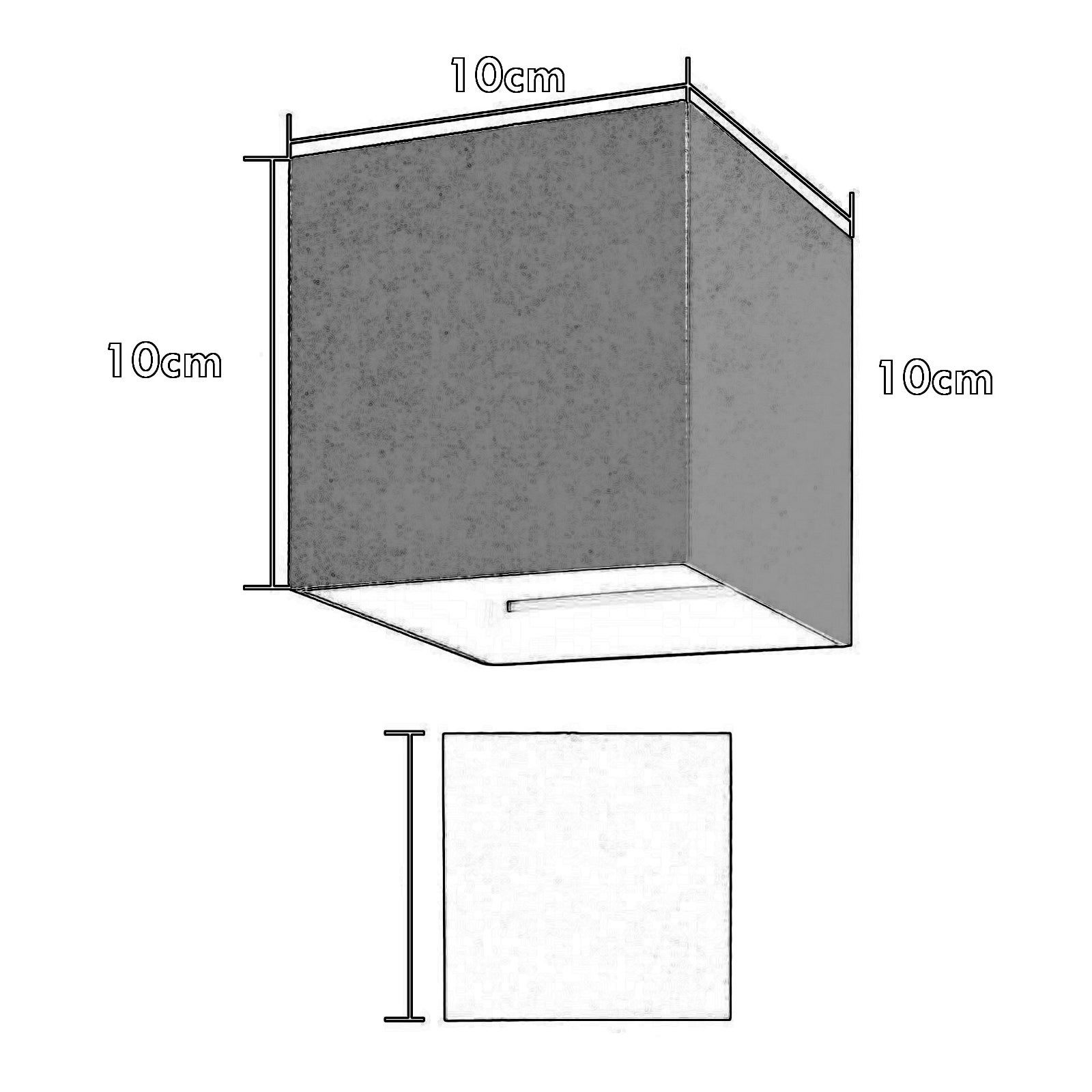 Applique murale d'extérieur LED Cube 12 W, étanche IP65, angle d'éclairage réglable, noir, lumière naturelle 4000K - 3