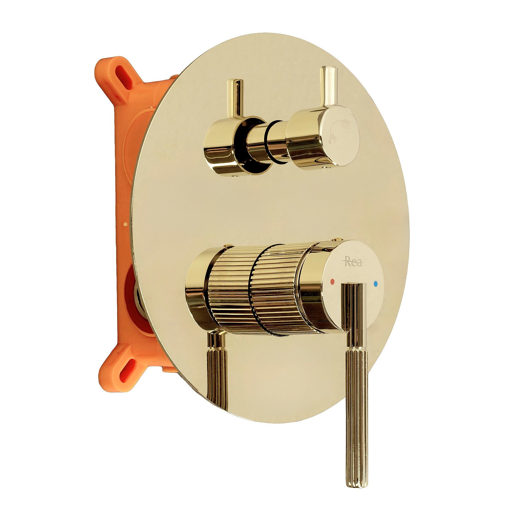 Rea Set De Dus Incastrat Argon Gold + Box | Leroy Merlin