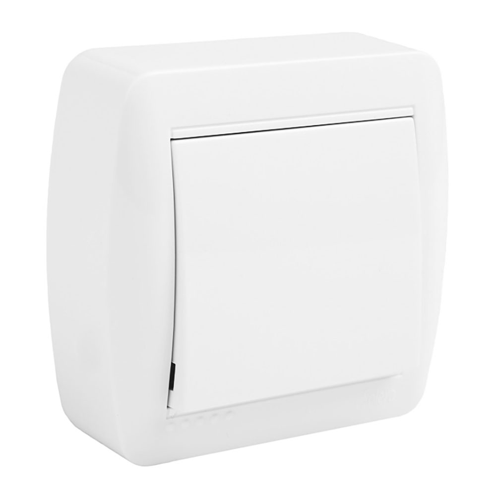 Interruttore A Parete 1 Via Stile Vintage Oro - 10A 250V Per Montaggio A Vista, Design Elegante