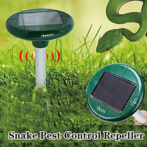 Lot De 4 Répulsifs Taupe Solaire Ultrason - Anti-Taupes, Campagnols Et Serpents Pour Jardin