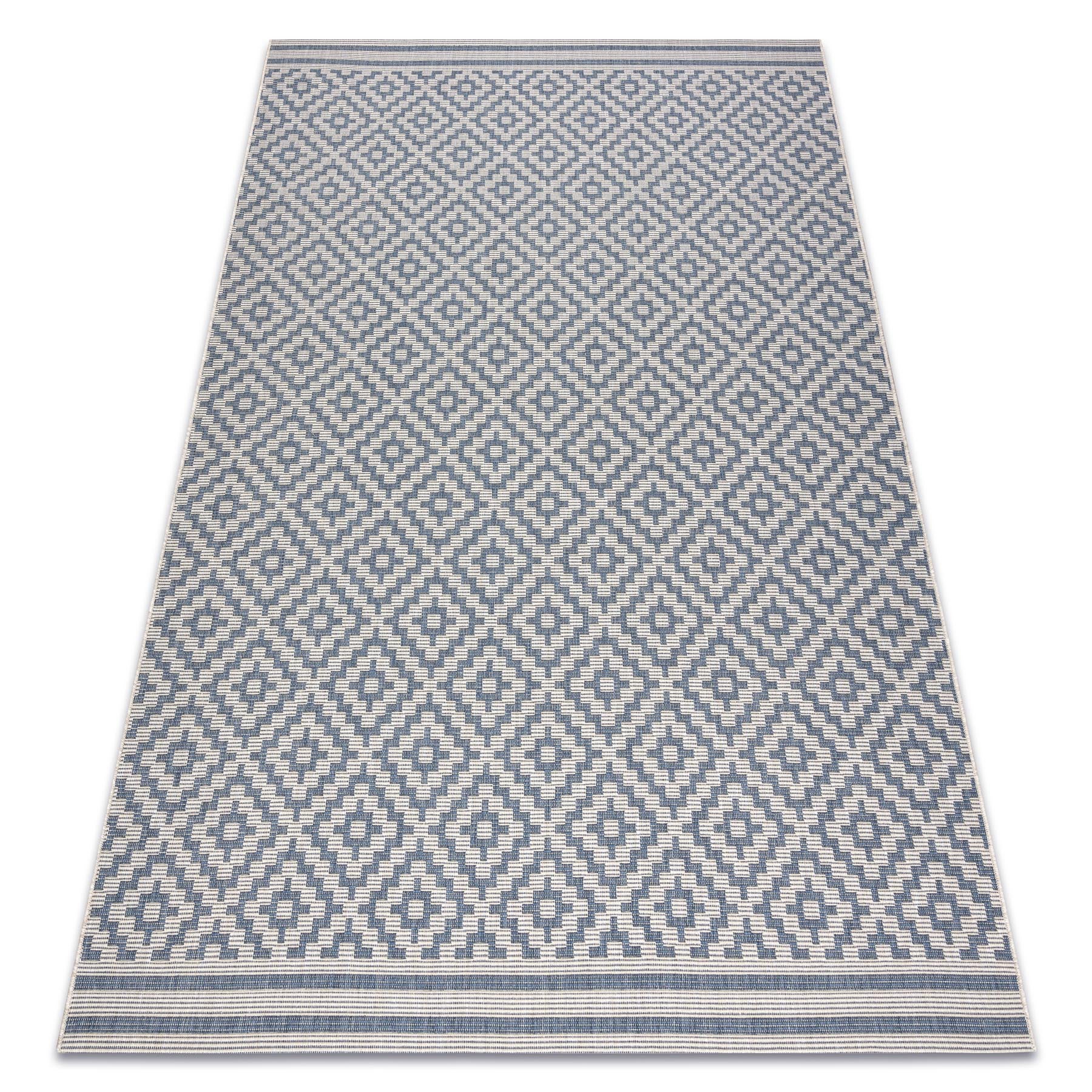 Dywan SZNURKOWY SIZAL FLAT 48357/951 KWADRATY 160x230 cm