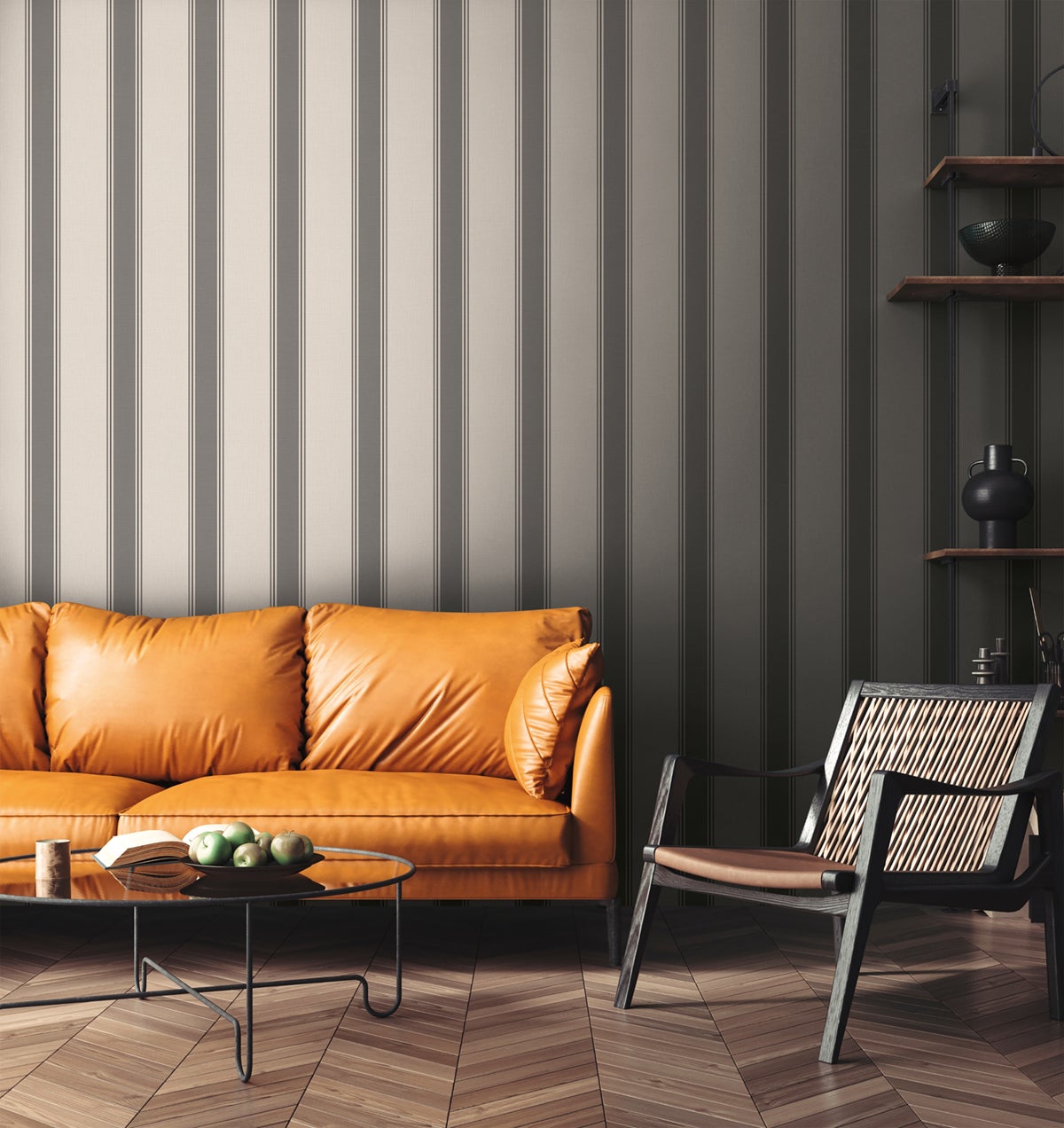 Tapet Vintage Gri Metropolis Michalsky 6 Livingwalls | Leroy Merlin