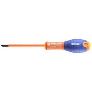 Tournevis FACOM Phillips PH3 - Lame 150mm X 3mm - Manche Isoryl Chromé