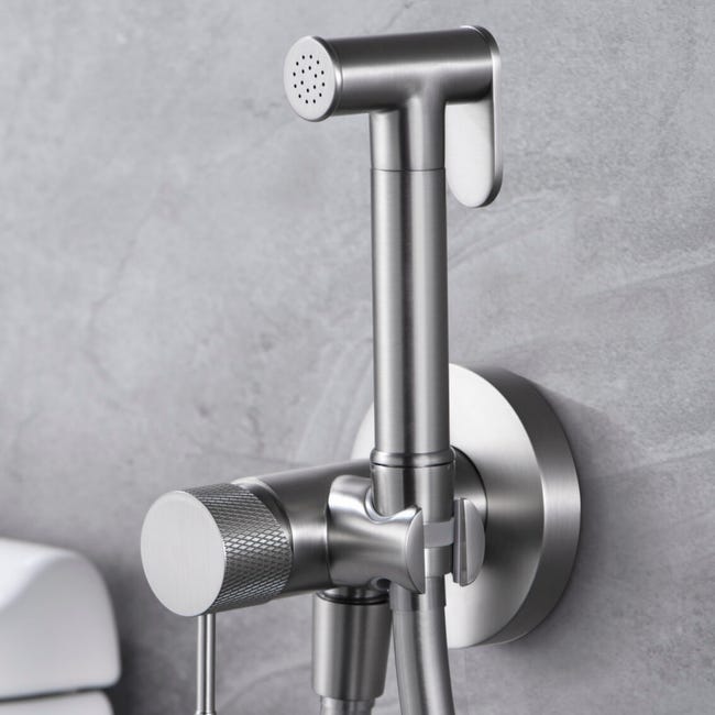 IMEX - Ducha Bidet Agua Fría y Caliente | Grifo Bidet Empotrado para WC ...