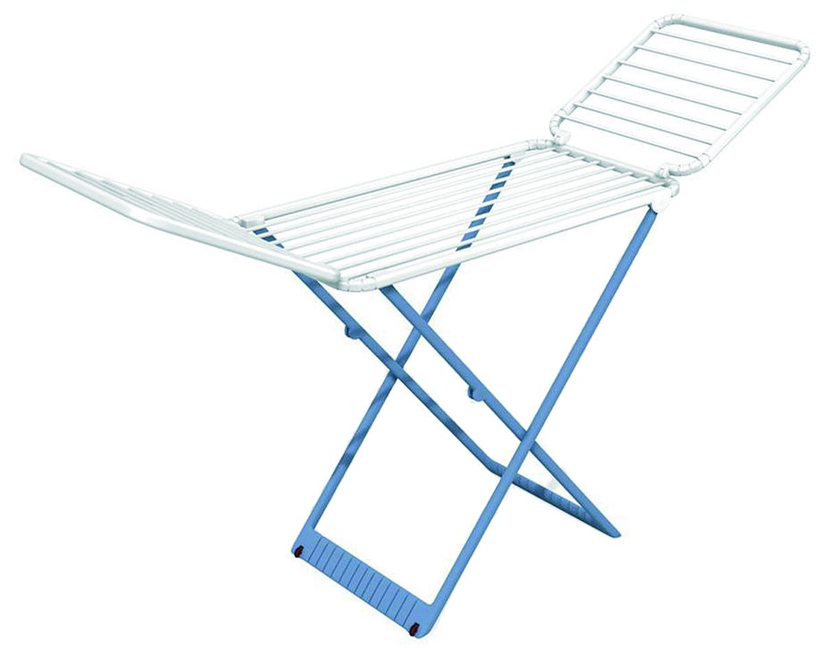 Tendedero Plegable PINGUINO De Resina, Con Ruedas | Color Blanco, Modelo 2024 | SCAB
