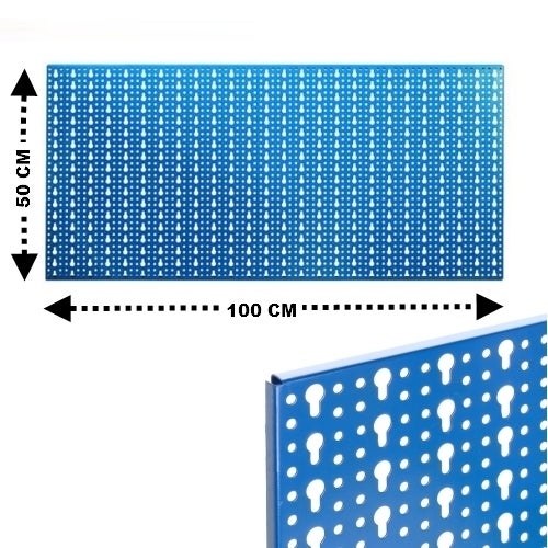 Pannello Portautensili Forato 1000x500 Mm - Organizza La Tua Officina