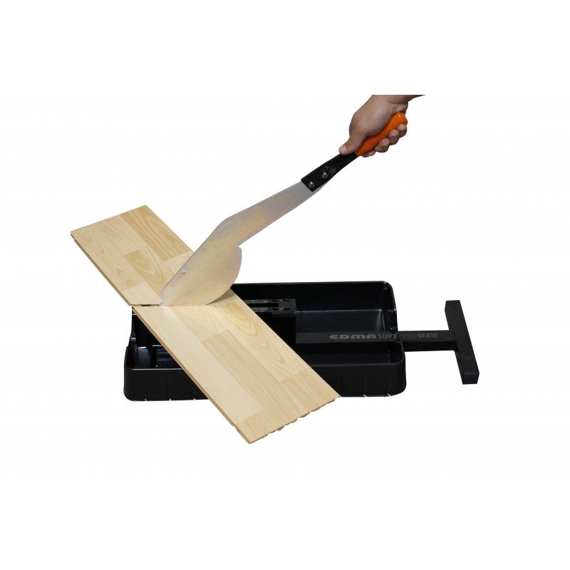 Guillotine coupe parquet stratifié, fibre ciment et médium Edma ...