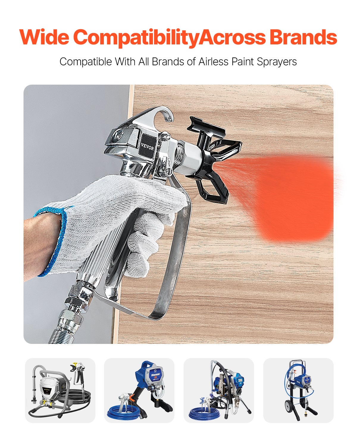 Lot De 5 Filtres Pour Pistolet à Peinture Sans Air – Haute Pression, Taille 100x10mm, Générique