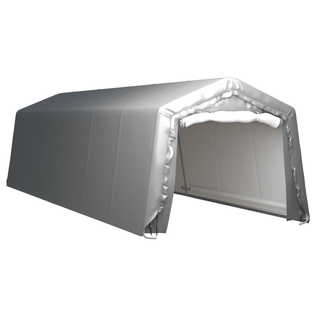 Tenda Deposito Biciclette Impermeabile In Tessuto Oxford 210D – 195x163x80 Cm, Portatile, Con Zip E Pali In Fibra Di Vetro
