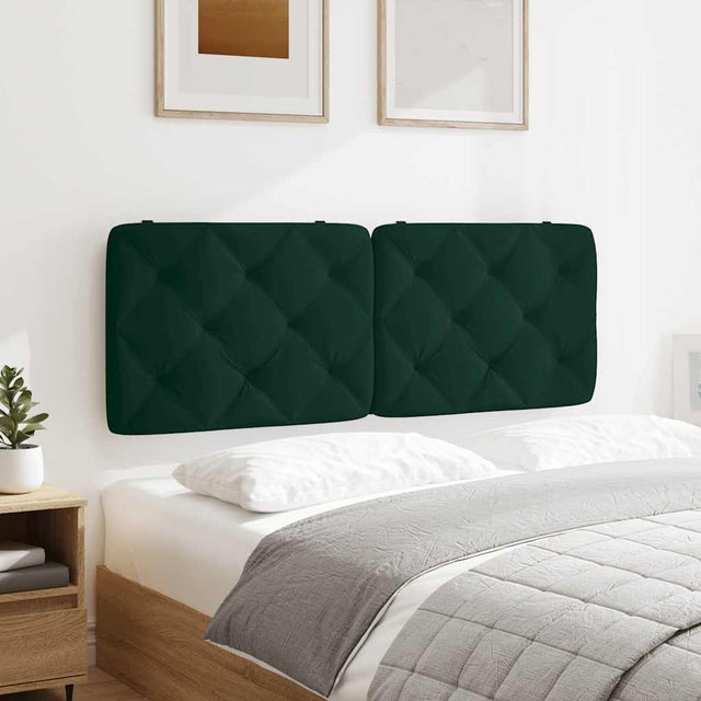 Testiera imbottita in velluto rosa 140 cm - COMFORTXL | Leroy Merlin