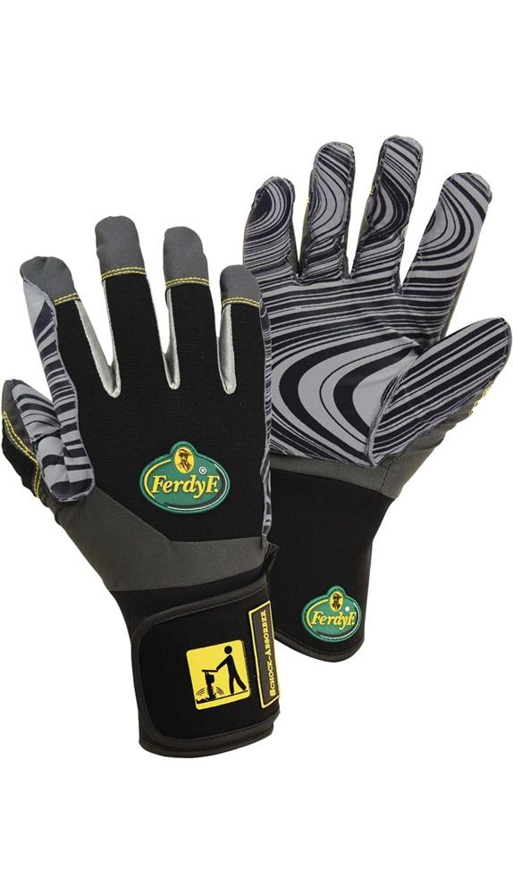 Gants anti-vibration amortisseur taille XL noir/gris élasthanne/EVA EN 388, EN 10819 catégorie EPI II LEIPOLD+DöhLE - 4