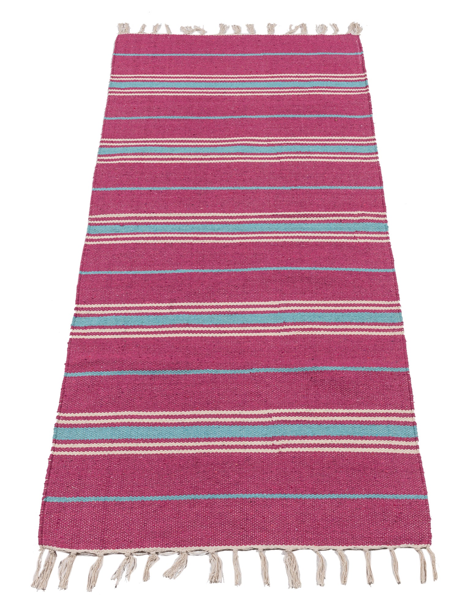 (Można prać w pralce w 30°) Kilim Oryginalny Autentyczny Ręcznie Robiony 140x57 CM