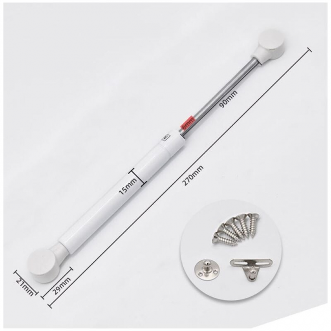 Sollbry Sollevatore Pneumatico Per Coperchio  200 N/44 Lb , Cerniera Di Supporto Per Coperchio Con Molla A Gas Per Impieghi Gravosi Con Chiusura Ammortizzata 84362603