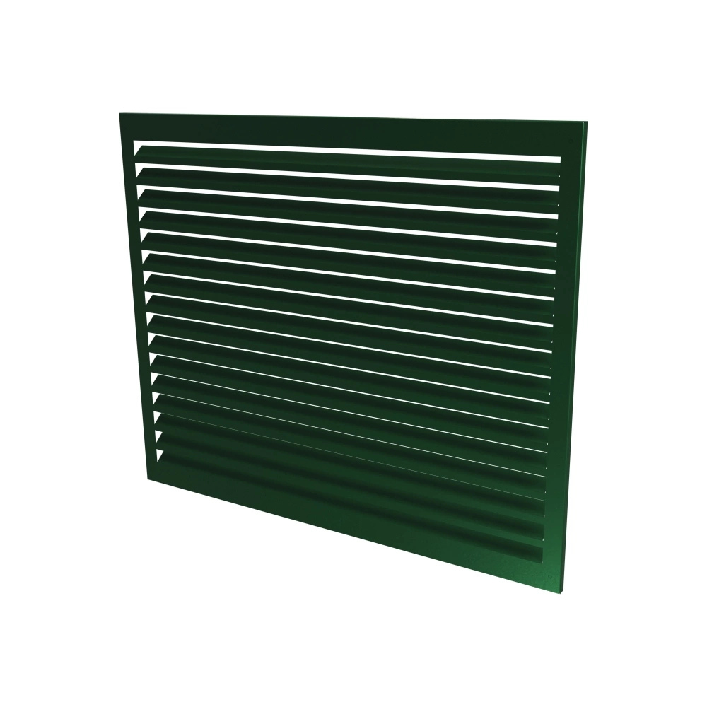 Face dos pour cache en aluminium vert mousse taille L - DECOCLIM ...