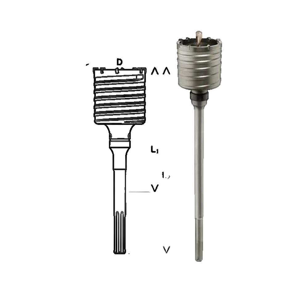 Wiertło Bosch SDS-max-9 68 mm z węglika