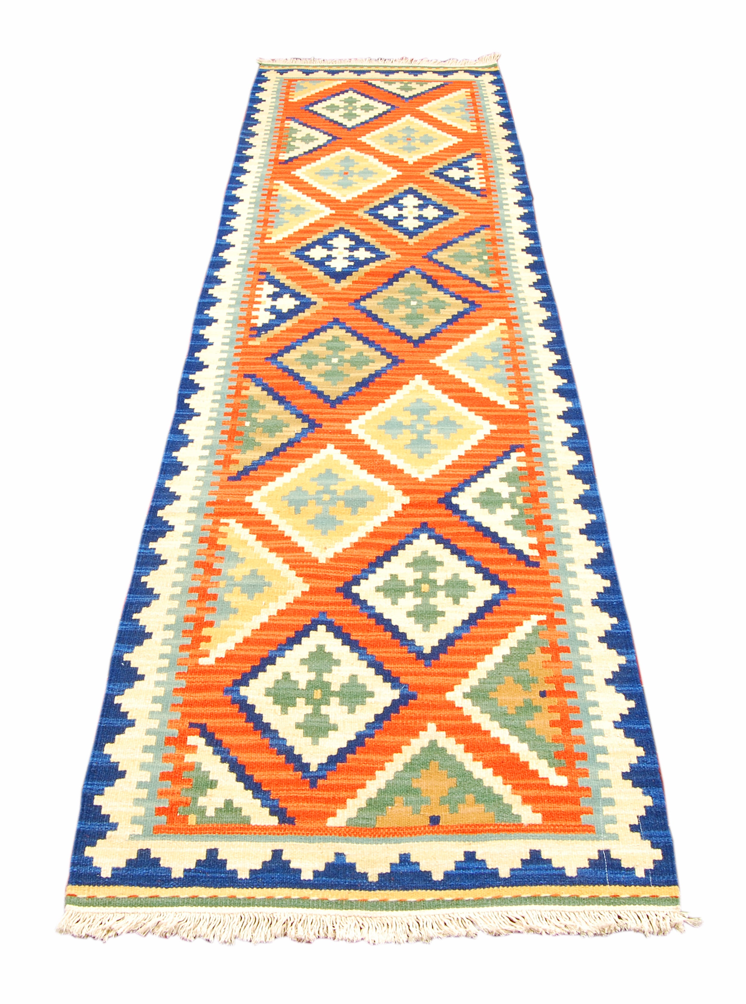Oryginalny, nowoczesny kilim 198x69 cm