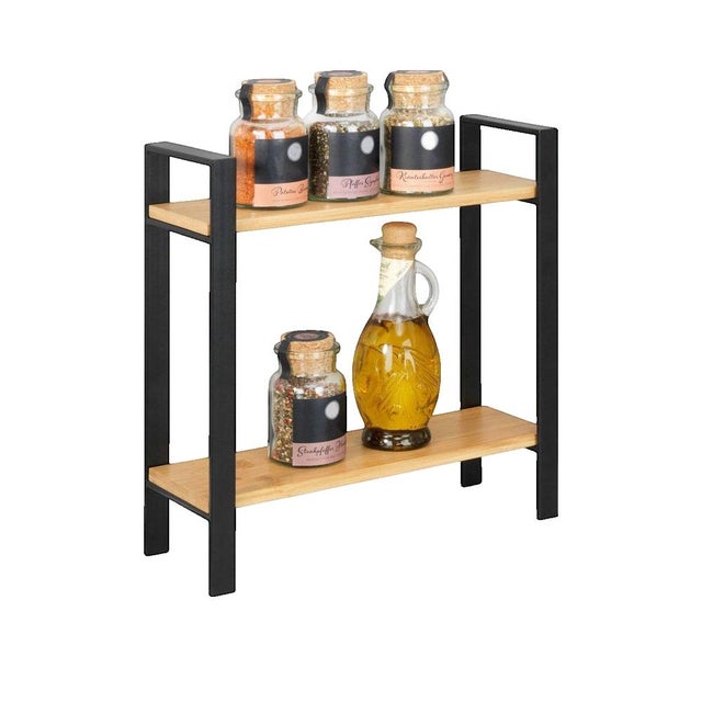 Etagère de cuisine LOU, 2 niveaux, 32 x 33 x 11 cm, WENKO, WENKO