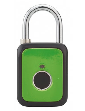 Anweller Lucchetto con impronte digitali, apertura tramite impronte digitali o app, rilascio dei dati, indicatore della batteria, impermeabile IP65, zaini, ecc