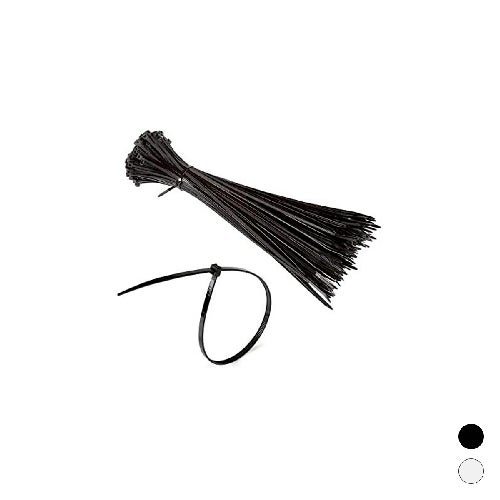 Attaches Calendriers Galaxy 200 Mm Noir - Lot De 100 Pièces