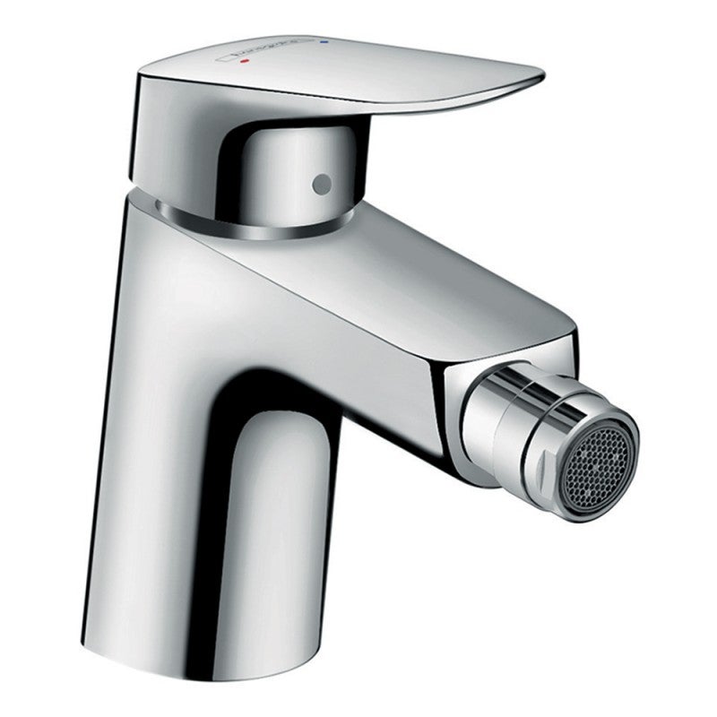 HANSGROHE 71204000 Logis Jednouchwytowa bateria bidetowa 70 z kompletem odpływowym z cięgłem Chrom