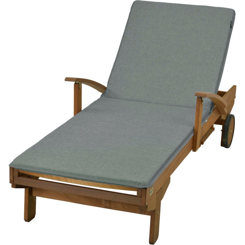 Poduszka na leżankę ogrodową AMPO szary 1 szt.