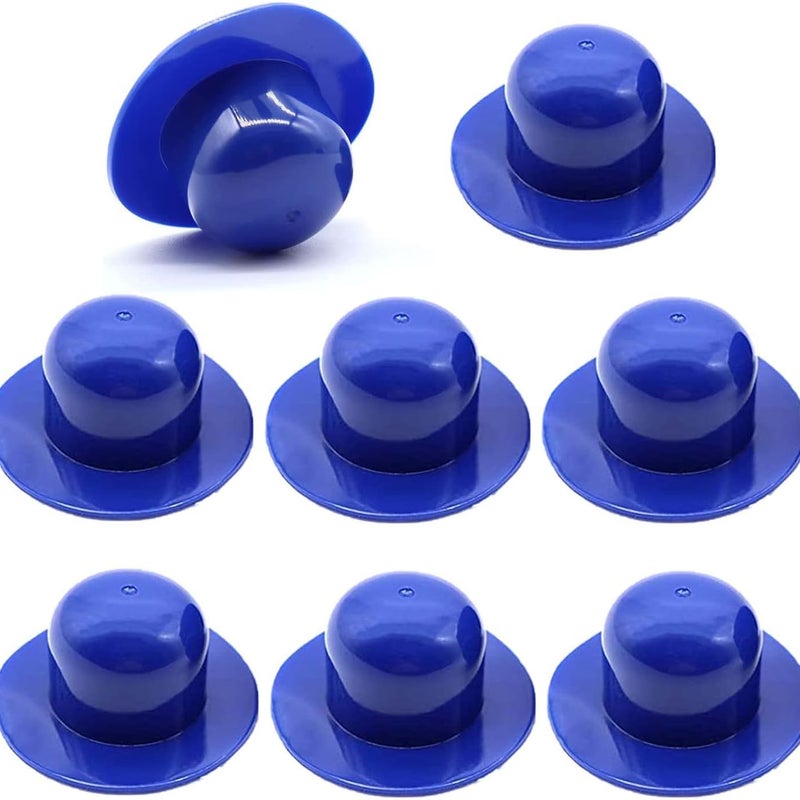 Zatyczka do basenu, 6 sztuk, z pompą filtrującą i filtrem (niebieska, krótka)