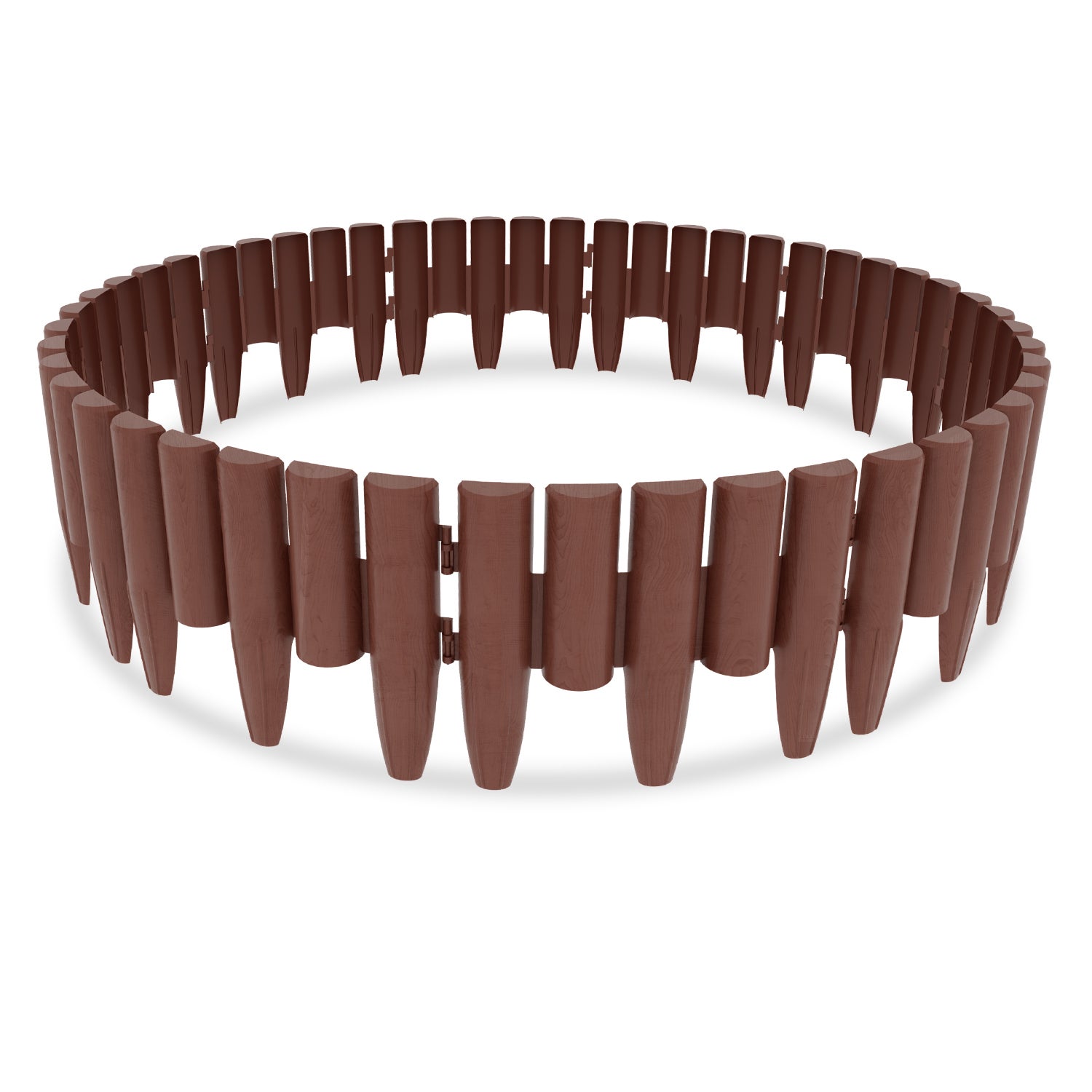 Pieces - Écharpe ultra douce à franges - Marron chocolat