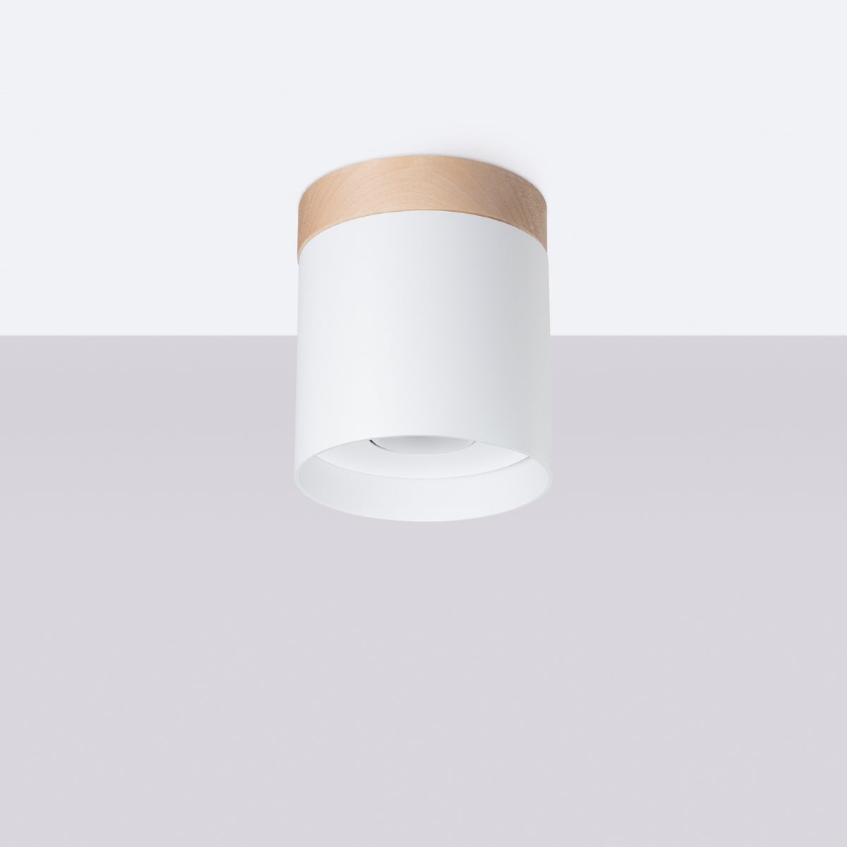 Plafon ZYN biały LED 4000K - 12x12x14cm Sollux