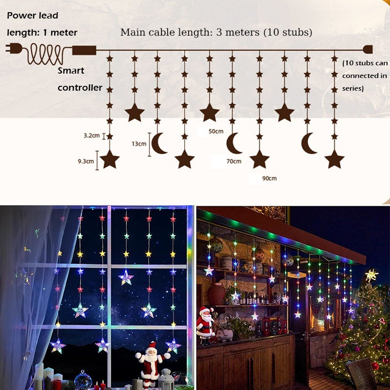 Sporgo Guirlande Lumineuse LED Pour Chambre D'enfant - Nuage