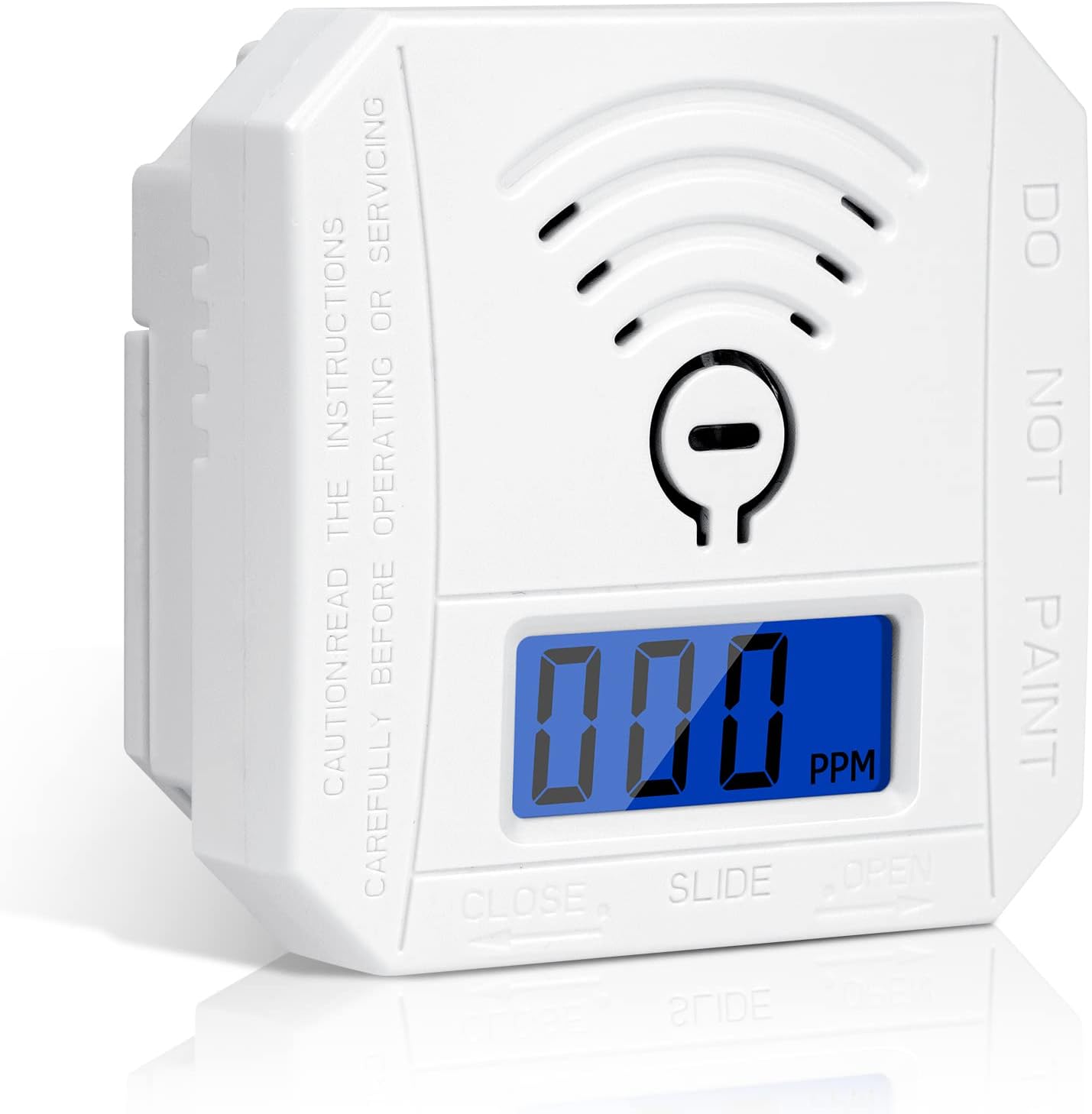 Détecteur intelligent de monoxyde de carbone avec écran LCD, conforme à — free download