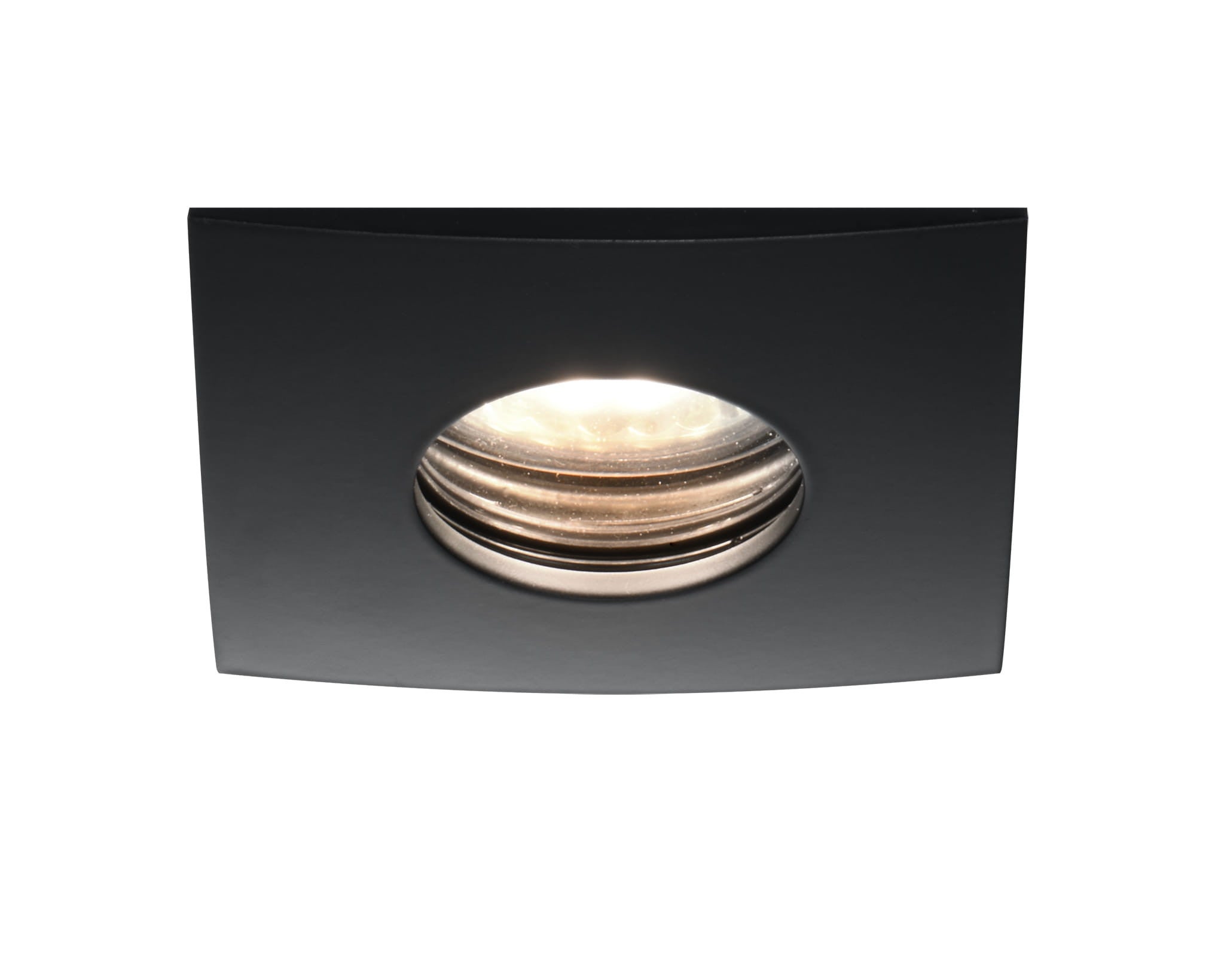 Oprawa sufitowa wpuszczana Sh czarna 1xMR16x50W kwadratowa IP20 wym: 3,7 x 8,4 x 8,4 cm metal Candellux
