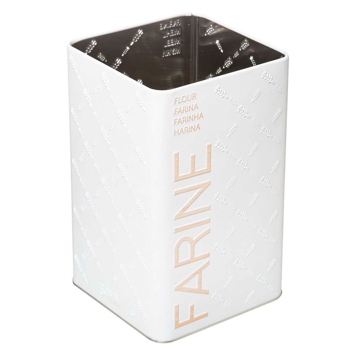 Boîte alimentaire FIVE Farine Scandi ED BR6 métal - 5