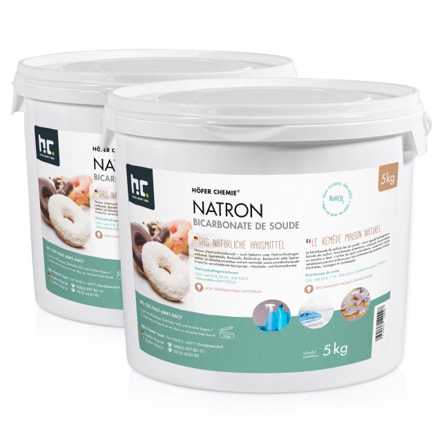 2 x 5kg de Bicarbonate de soude