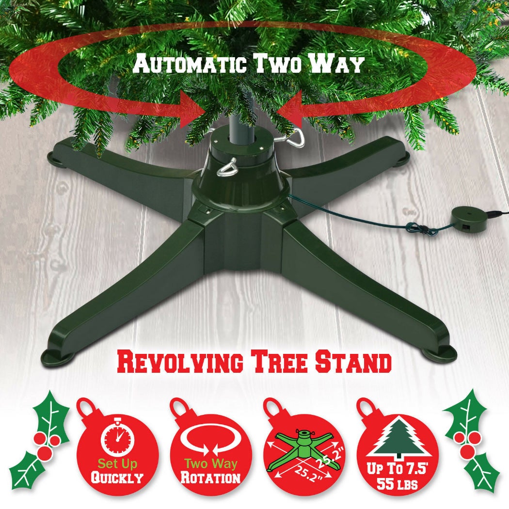 Pied Tripode En Métal Pour Sapin De Noël - Diamètre Axe 85mm, Vis Réglable - Occasion