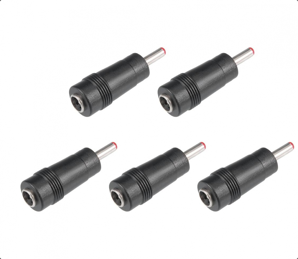 Lot de 5Pcs sourcing map DC Alimentation Connecteur 5.5x2.1mm Femelle