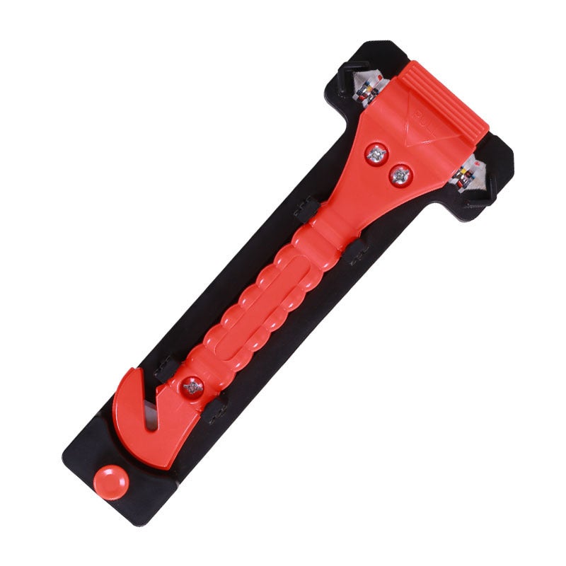 Lot De 4 Marteaux D'Urgence 2-en-1 Pour Voiture – Brise-Vitre + Coupe-Ceinture Avec Sifflet 120 DB Et Réflecteur, Outil De Sauvetage Rapide Et Fiable