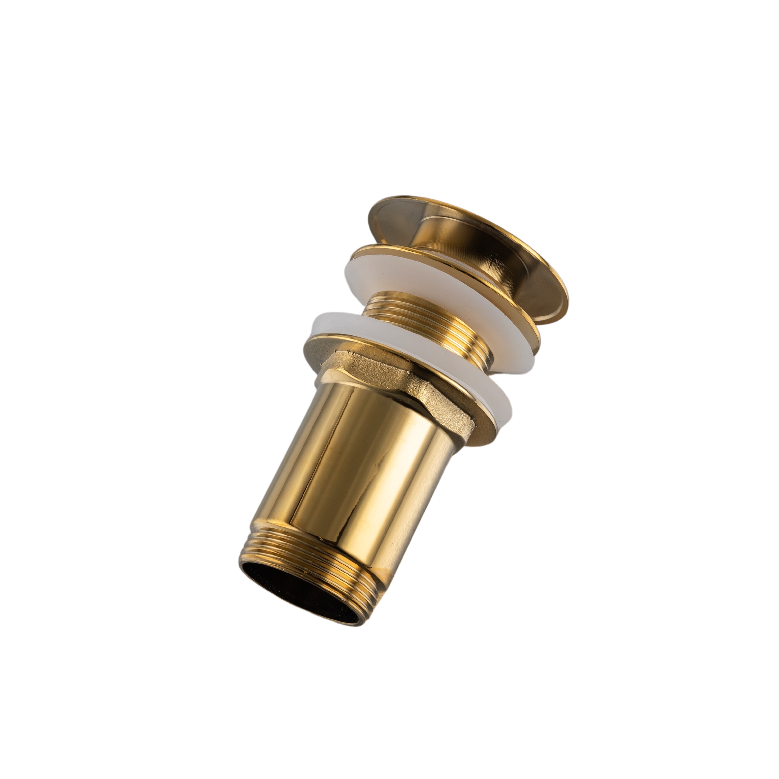 Balneo Bonde clic-clac sans trop-plein, pour lavabo, finition gold, laiton - 3