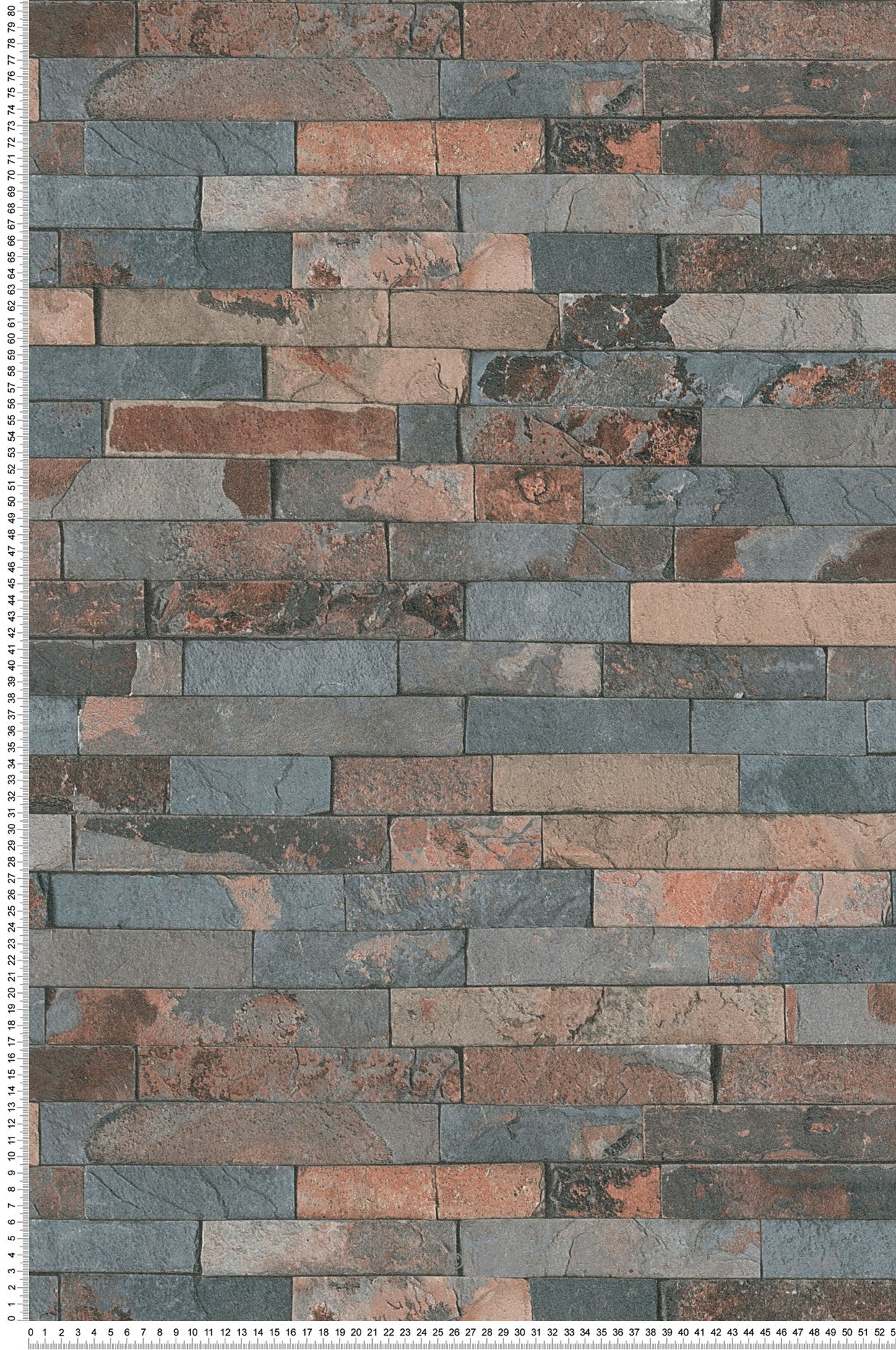 Tapeta kamień szarym,brązowymIczarnym - 53 cm x 10.05 m - A.S. CRÉATION