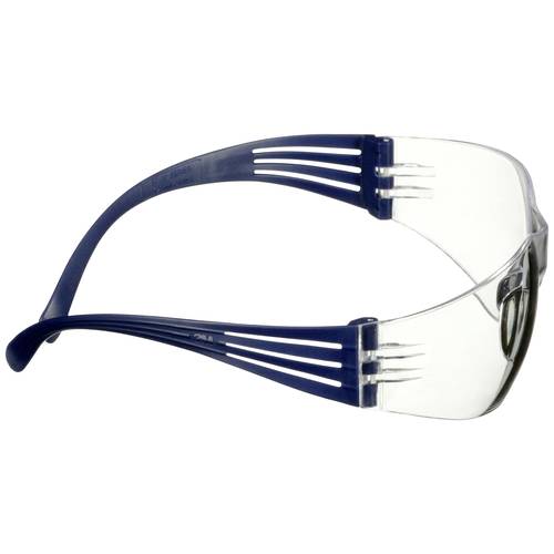 3M SecureFit SF101AF-BLU Lunettes de protection avec protection anti-buée, avec protection anti-rayures bleu - 3