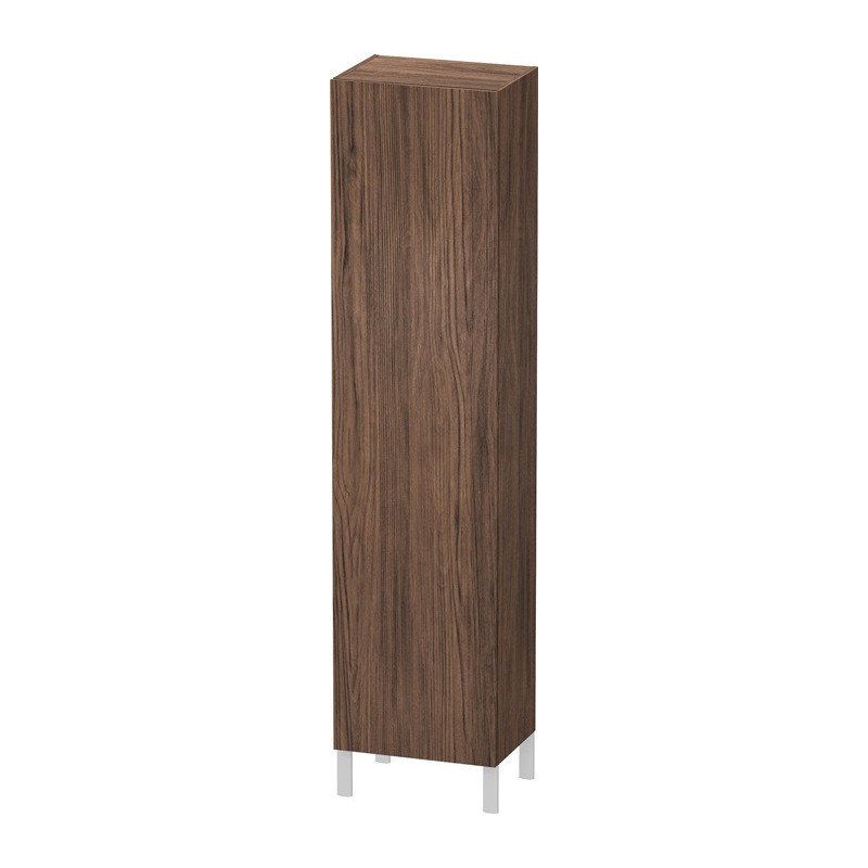 Duravit l-cube armario alto individual, 1 puerta, apertura a la derecha, dimensiones variables, 250-500x200-363x1321-2000mm, lc1191r2121, color: