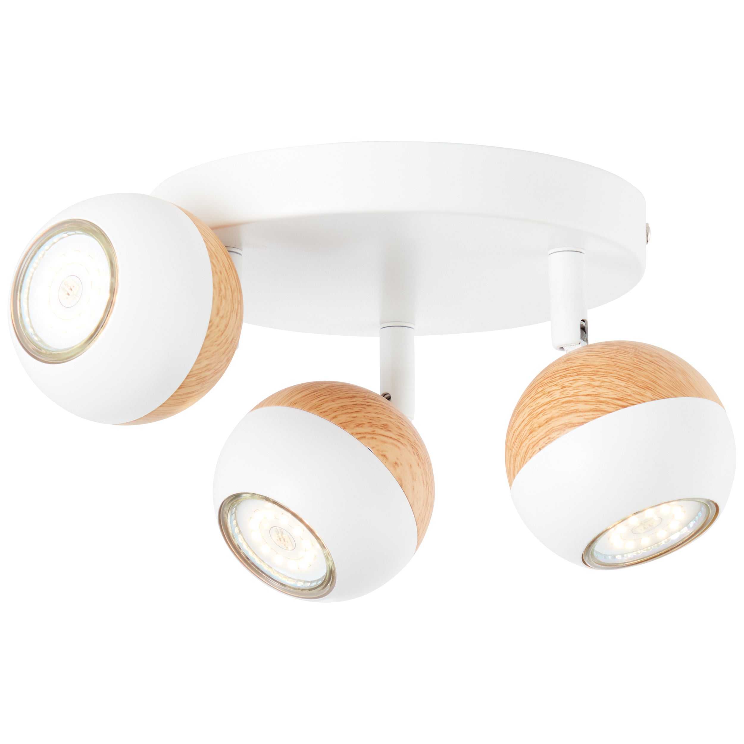 BRILLIANT lampa stołowa Armena lampy wewnętrzne w kolorze drewna, dekoracyjne lampy stołowe | 1x A60, E27, 40W, nadaje się do zwykłych lamp (nie w - 3