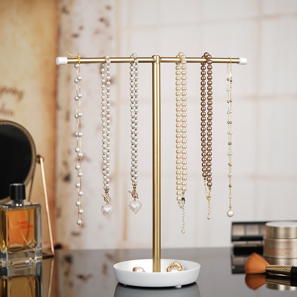 Porte-bijoux élégant Vert Avec 6 Emplacements Pour Bagues – Neuf Sans Emballage