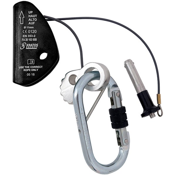 Antichute coulissant intégré sur support d'assurage - 10 m - FA2010300B-10 - 3