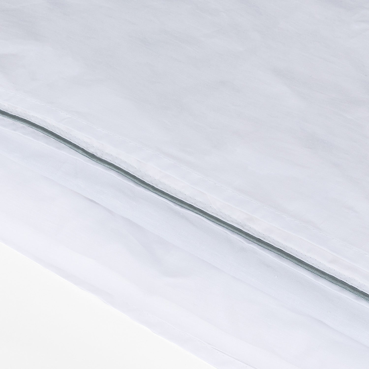 Ensemble Housse de Couette et Oreiller 180 x 190 cm | PIKOLIN HOME | 100% Coton | 200 fils | Blanc - 4