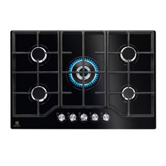 Płyta gazowa Electrolux KGG75362K 5 palników z mocnym palnikiem wok
