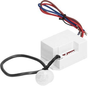 Applique Con Sensore Di Movimento Sensore Movimento Con Crepuscolare Per Faretti LED - 220V, Max 500W, Grigio, Per Interno/esterno, Classe A Rilevatore Movimento 220V - Foto 4