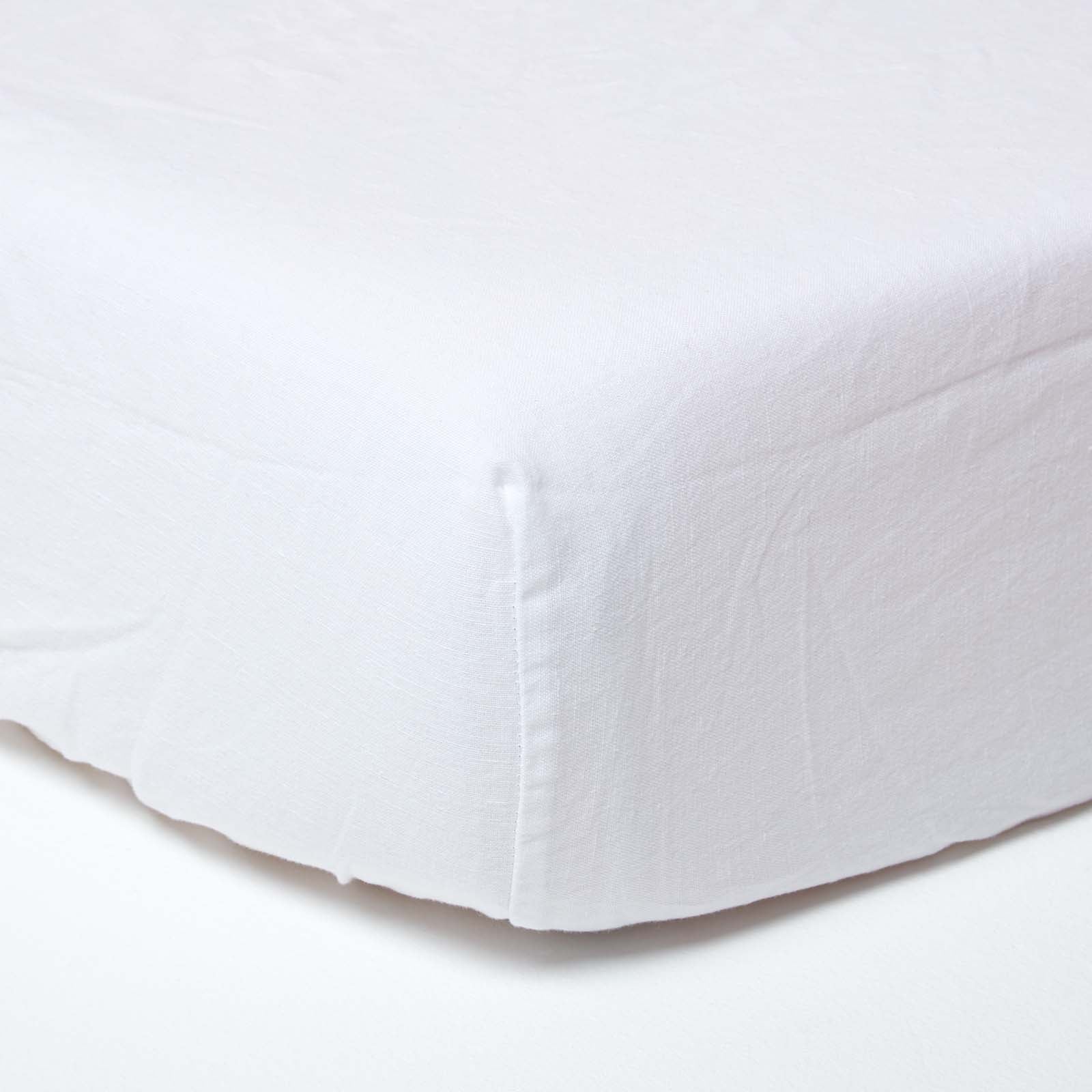 Homescapes Drap plat en lin lavé Bleu marine - 270 x 300 cm | Leroy Merlin Homescapes Drap plat en lin lavé Bleu marine - 270 x 300 cm | Leroy Merlin