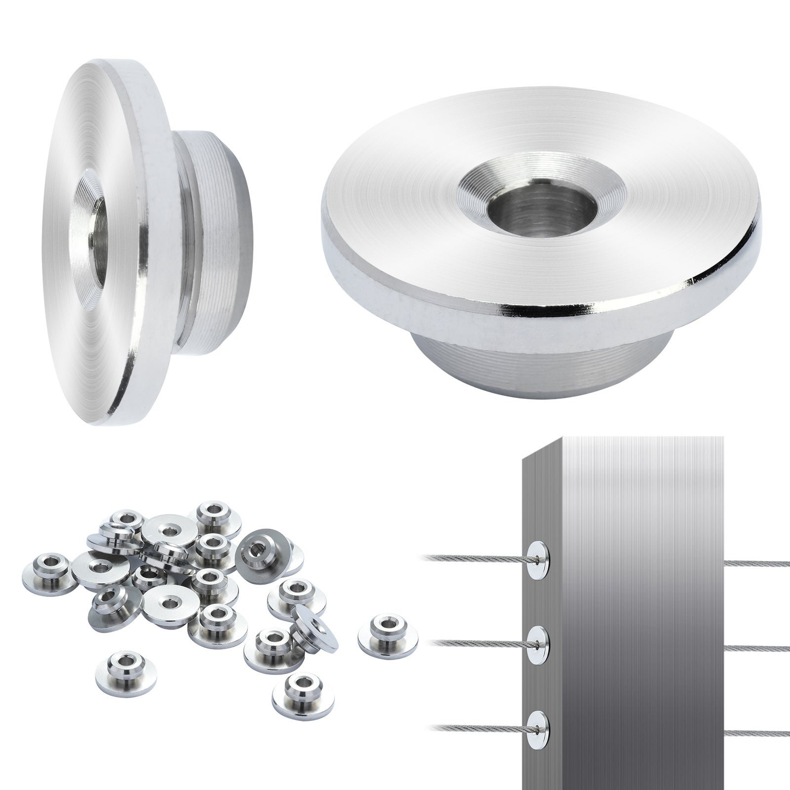 Inox Acier Rond Tubes 8mm 0.6mm Mur 250mm Sans Couture Droit